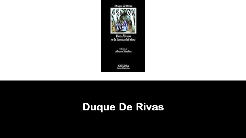 libri di Duque De Rivas