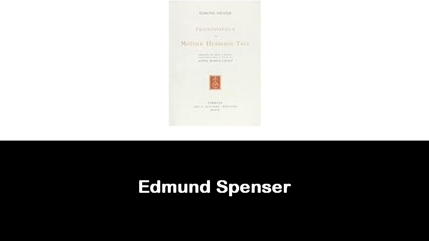 libri di Edmund Spenser