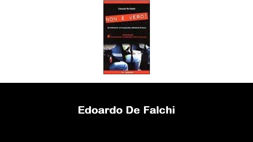 libri di Edoardo De Falchi