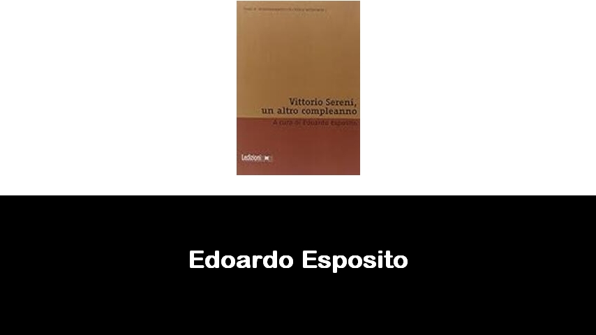 libri di Edoardo Esposito