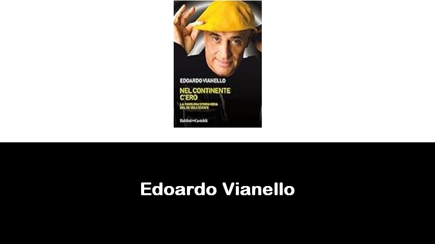 libri di Edoardo Vianello