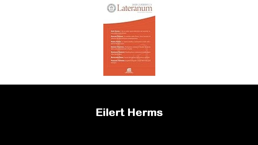 libri di Eilert Herms