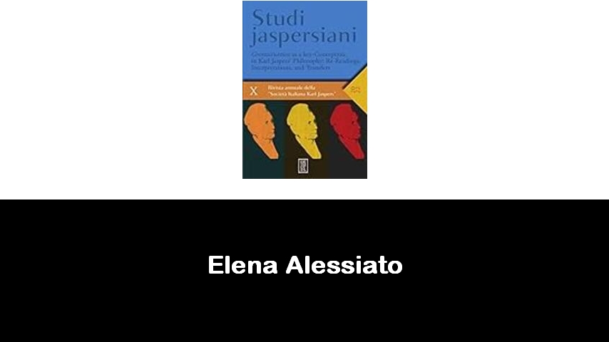 libri di Elena Alessiato