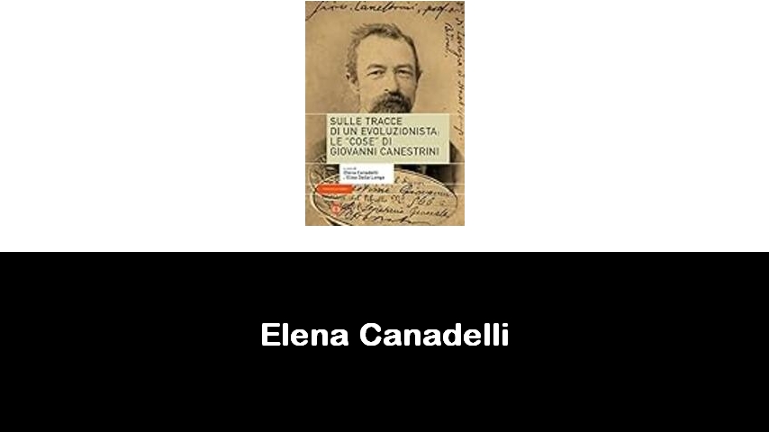 libri di Elena Canadelli