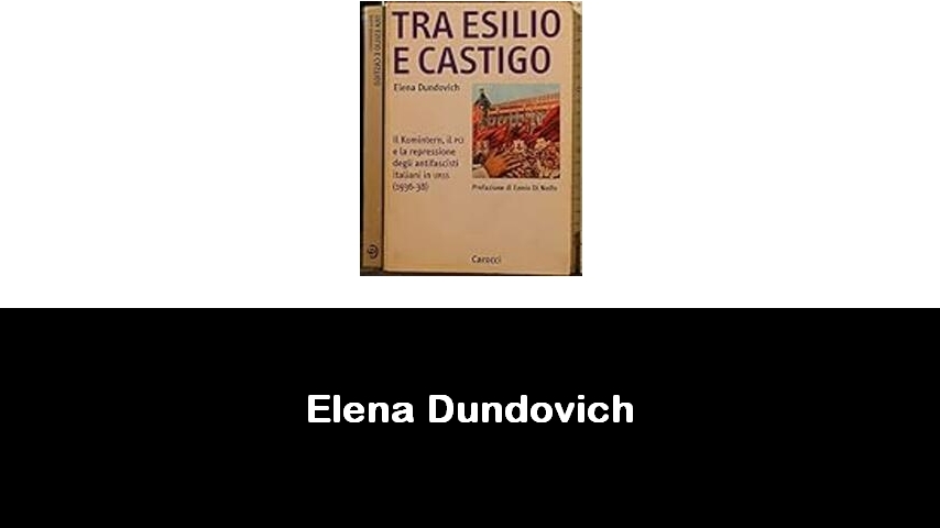 libri di Elena Dundovich