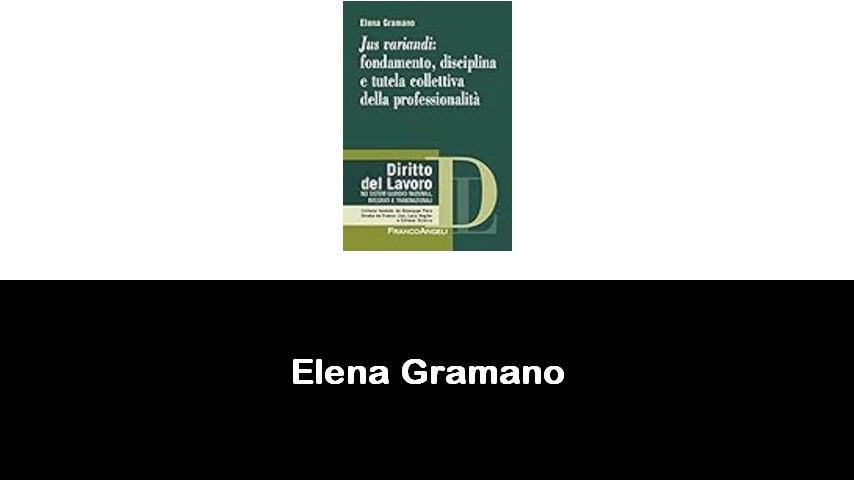 libri di Elena Gramano