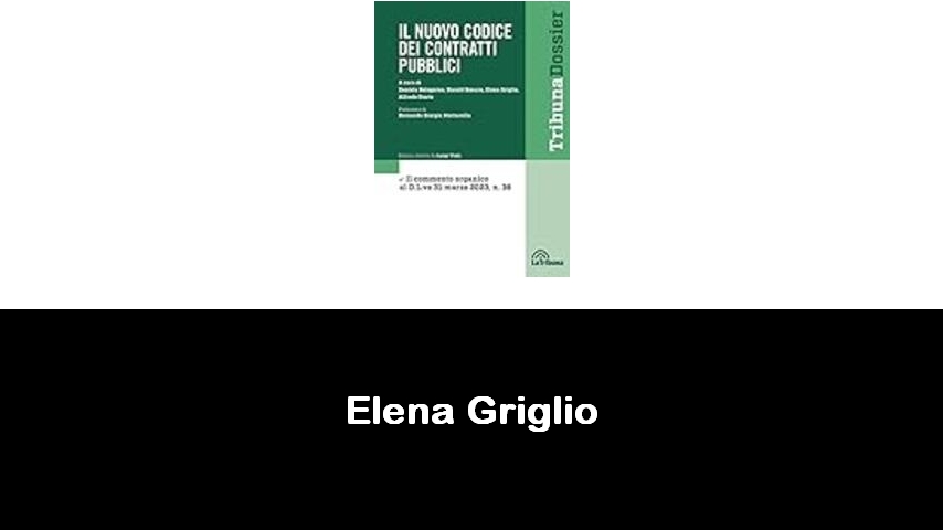 libri di Elena Griglio