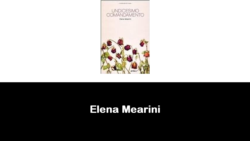 libri di Elena Mearini