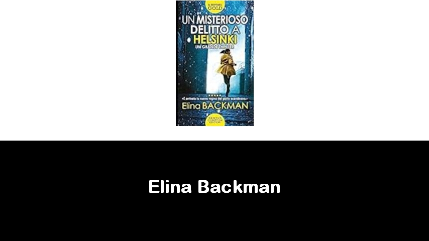 libri di Elina Backman