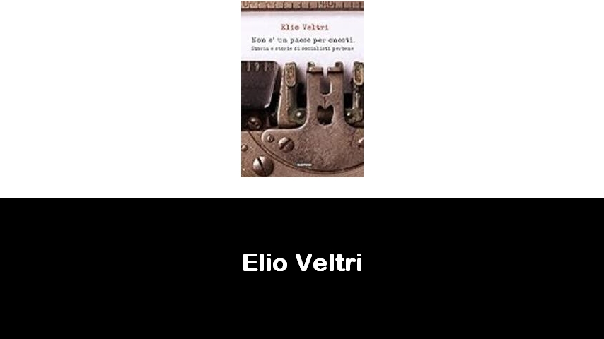 libri di Elio Veltri