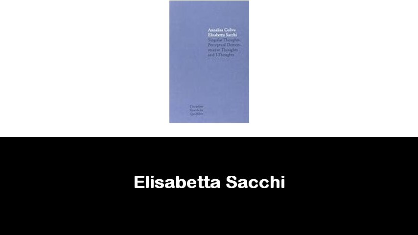 libri di Elisabetta Sacchi