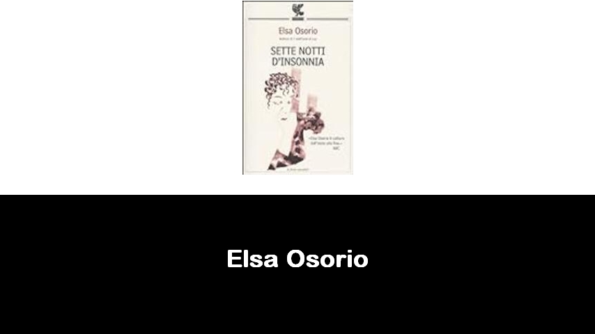 libri di Elsa Osorio