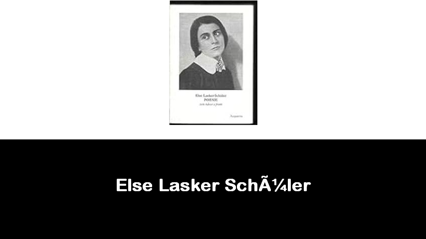 libri di Else Lasker Schüler