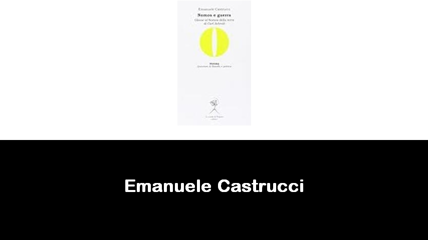 libri di Emanuele Castrucci