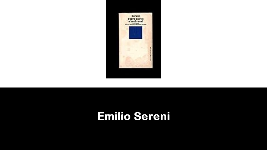 libri di Emilio Sereni