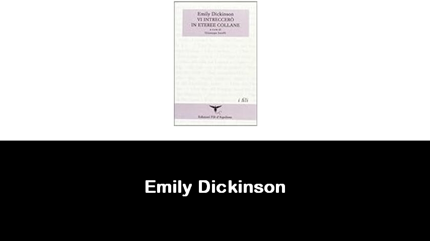 libri di Emily Dickinson