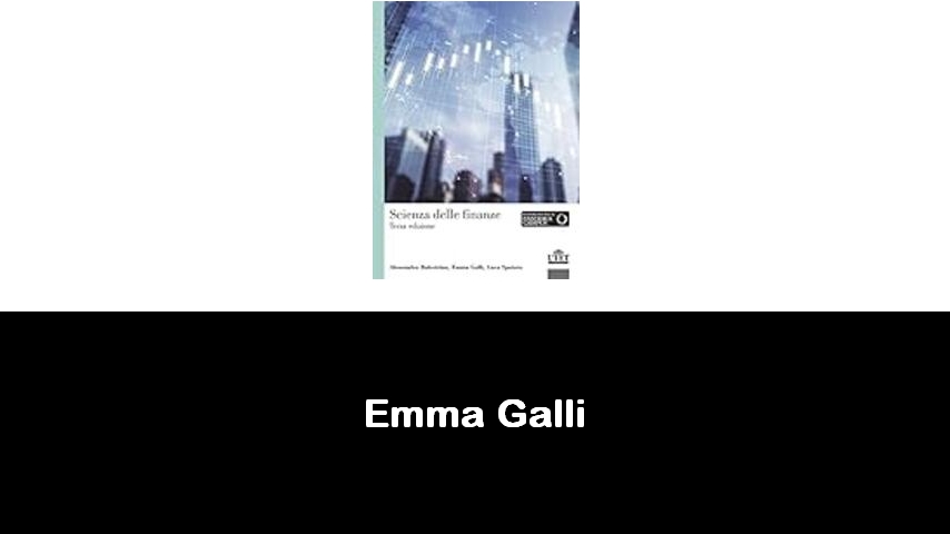 libri di Emma Galli