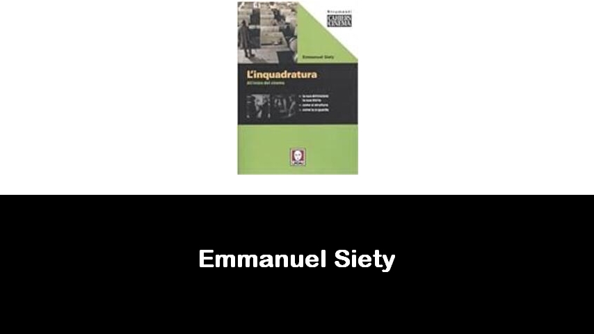 libri di Emmanuel Siety