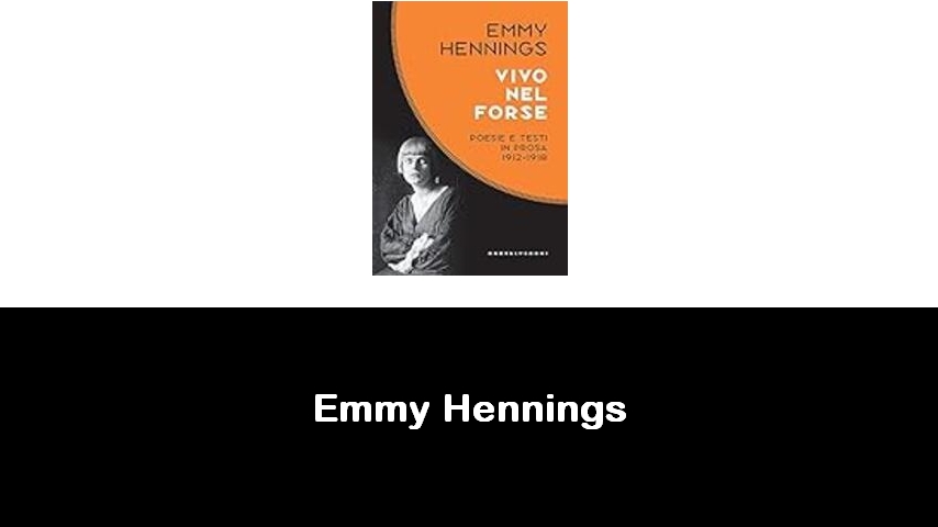 libri di Emmy Hennings