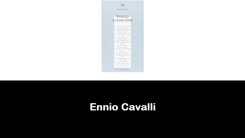 libri di Ennio Cavalli