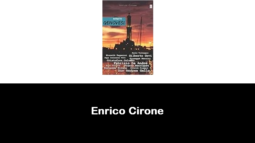 libri di Enrico Cirone