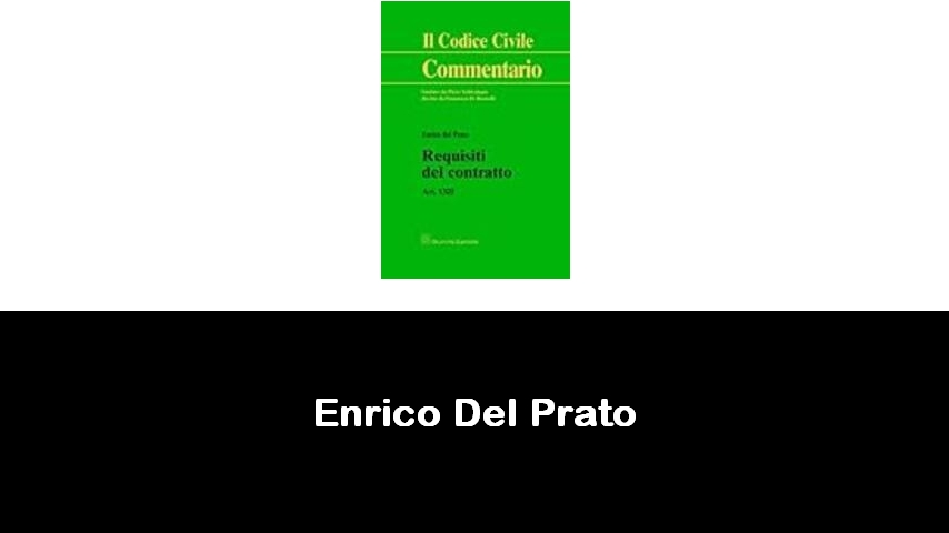 libri di Enrico Del Prato