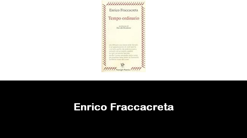 libri di Enrico Fraccacreta