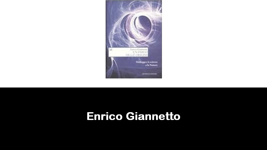 libri di Enrico Giannetto