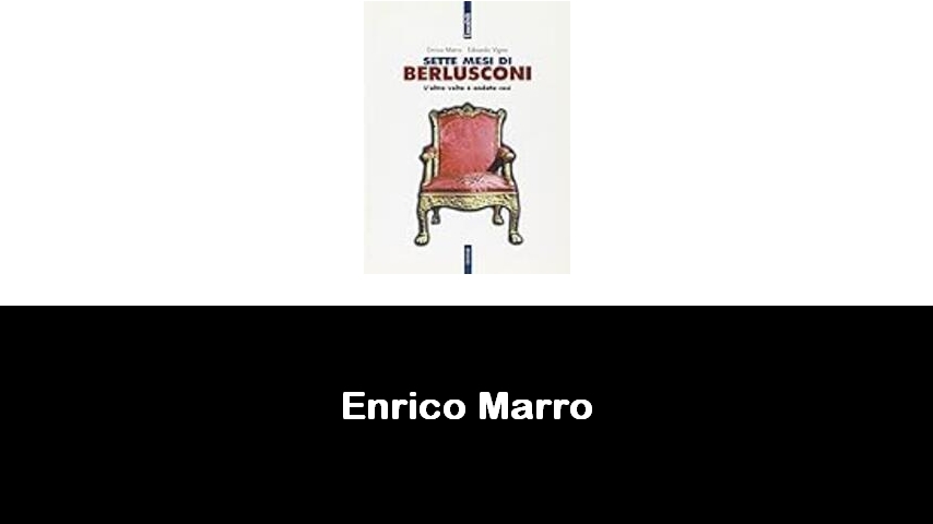 libri di Enrico Marro