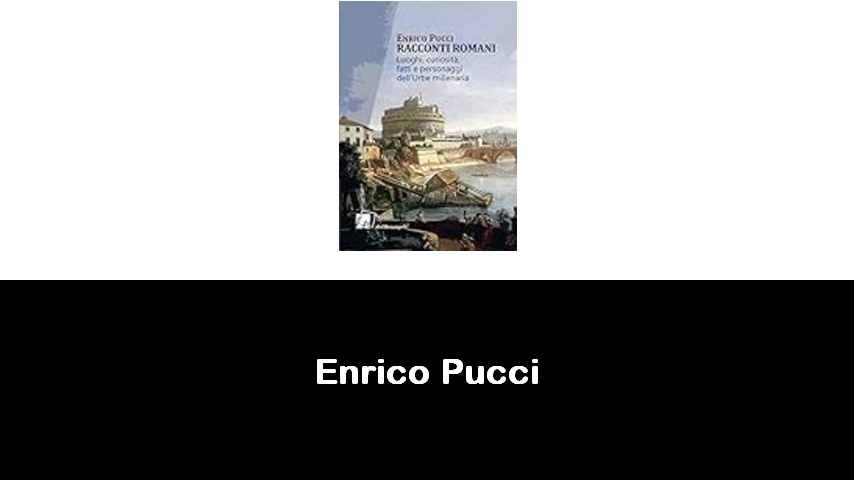 libri di Enrico Pucci