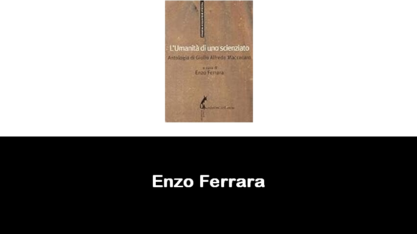 libri di Enzo Ferrara