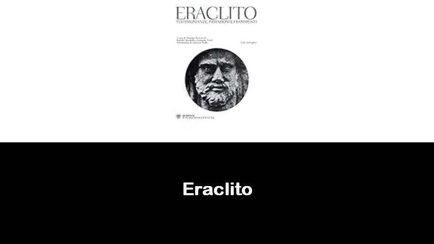 libri di Eraclito