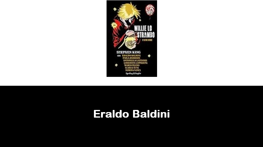 libri di Eraldo Baldini