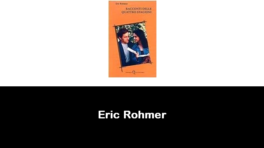 libri di Eric Rohmer