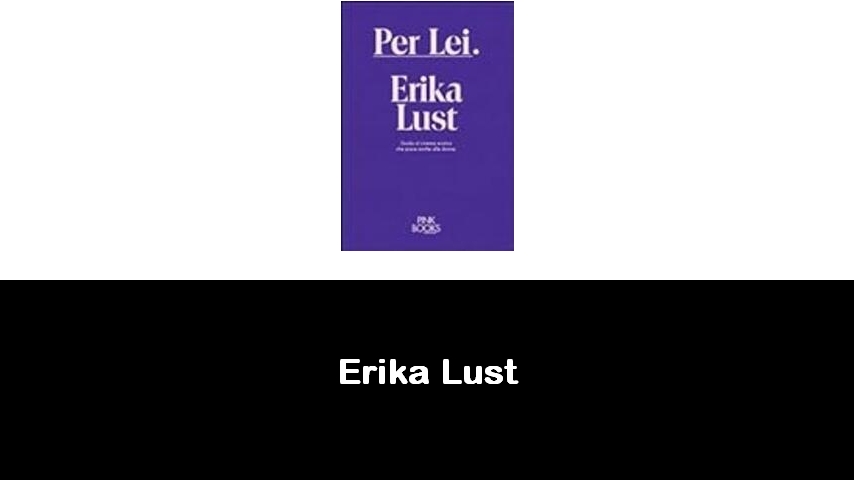 libri di Erika Lust