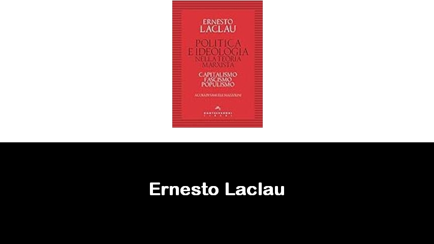 libri di Ernesto Laclau