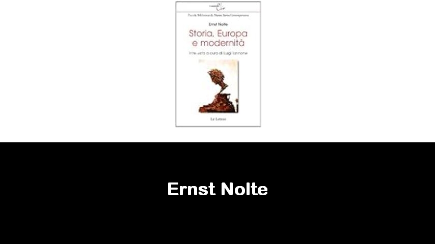 libri di Ernst Nolte