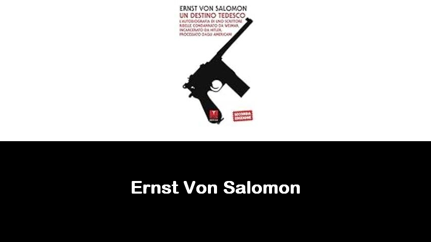 libri di Ernst Von Salomon