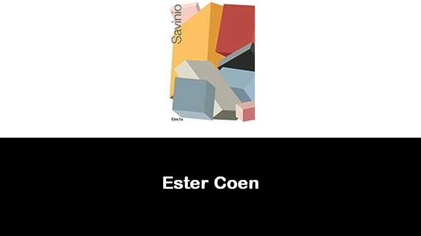 libri di Ester Coen