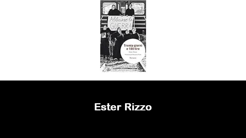 libri di Ester Rizzo