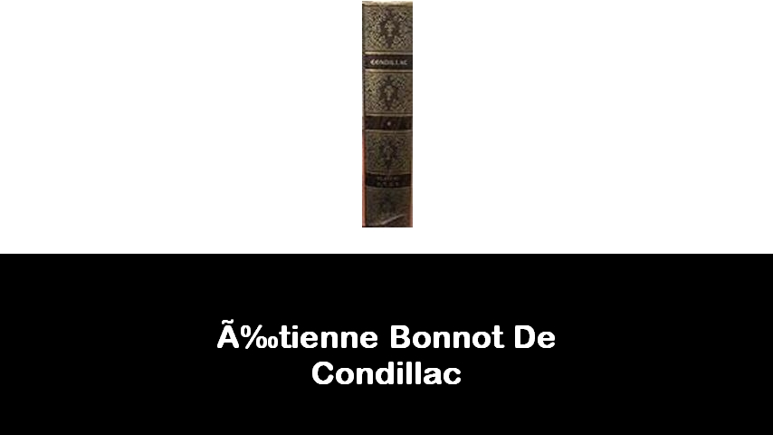 libri di Étienne Bonnot De Condillac