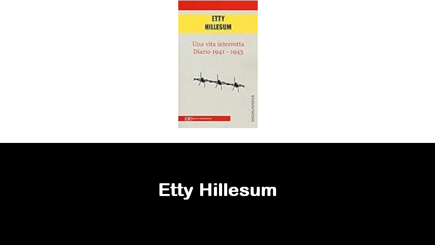 libri di Etty Hillesum