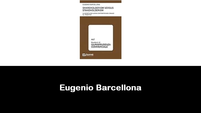 libri di Eugenio Barcellona