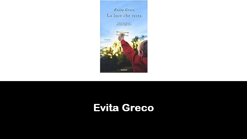 libri di Evita Greco