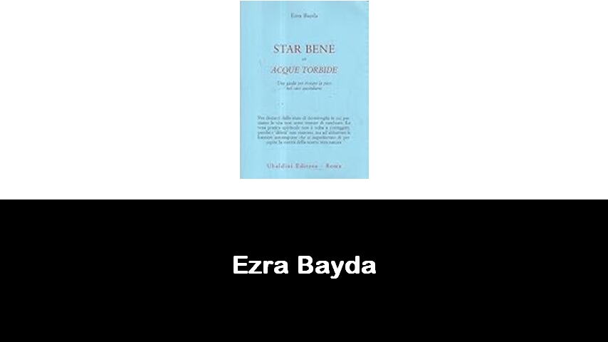 libri di Ezra Bayda