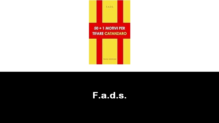 libri di F.a.d.s.