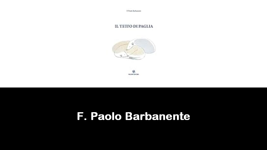 libri di F. Paolo Barbanente