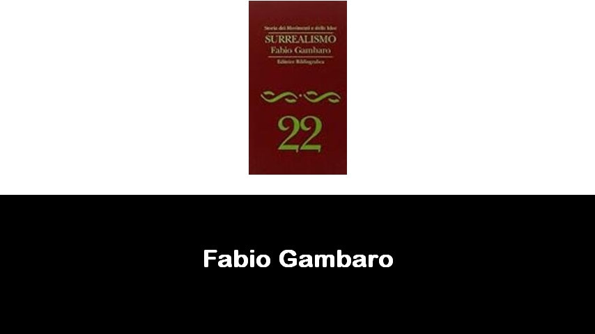 libri di Fabio Gambaro