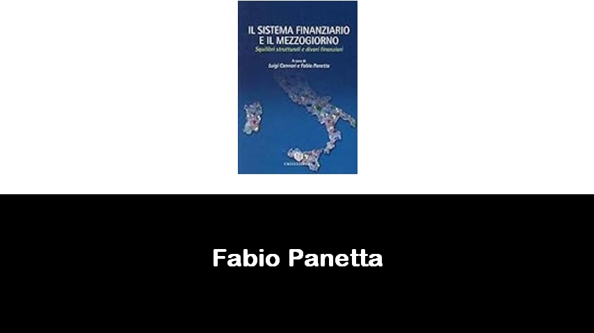 libri di Fabio Panetta