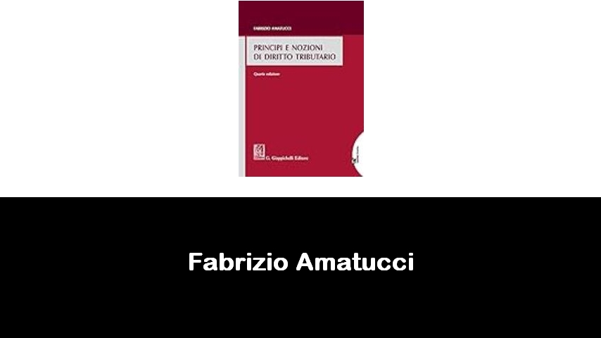 libri di Fabrizio Amatucci